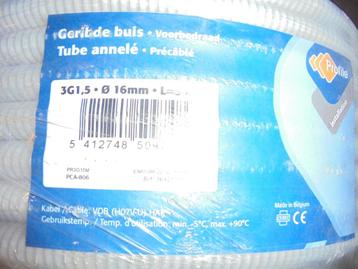 rol 50 m voorbedraade kabel  G 1,5  16 mm beschikbaar voor biedingen