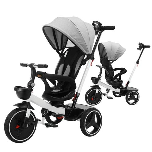 Kinderwagen 360 Draaiende Zitting - Verstelbare Duwstang, Kinderen en Baby's, Kraamcadeaus en Geboorteborden