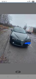 Alfa Romeo 159 2 litres jtdm euros 5 243 000, Auto's, Overige Auto's, Euro 5, Zwart, 4 cilinders, Leder