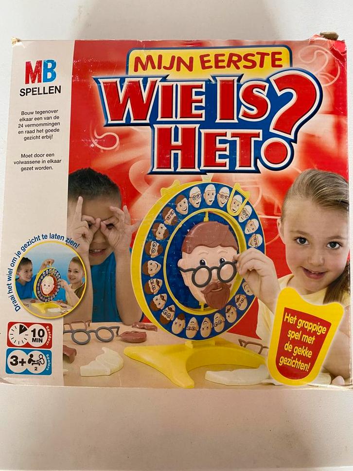 Gezelschapsspel: wie is het, Hobby en Vrije tijd, Gezelschapsspellen | Overige, Gebruikt, Ophalen