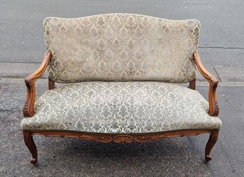 Bank in Louis XV-stijl, Antiek en Kunst, Antiek | Meubels | Stoelen en Sofa's, Ophalen