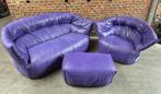 Salon Ligne Roset lederen Brigantin serie, Ophalen, 100 tot 125 cm, 150 tot 200 cm, Driepersoons