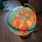 Wereldbol / globe  met verlichting, Verlicht, Zo goed als nieuw, Ophalen