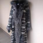 Prachtige lange mantel met kap.Made in Italy!!!, Kleding | Dames, Jassen | Winter, Winterjas Made in Italy, Verzenden, Zo goed als nieuw