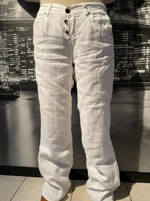prachtige witte broek zomer Hugo Boss - Size 44/46, Vêtements | Femmes, Culottes & Pantalons, Comme neuf, Taille 46/48 (XL) ou plus grande