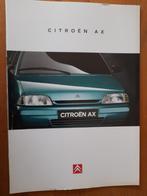 Citroen AX, brochure uit 7/1995, Verzenden, Zo goed als nieuw, Citroën