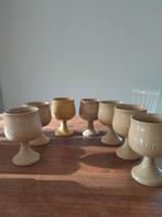 7 keramieken Maredsous bierkelken, Verzamelen, Ophalen of Verzenden, Zo goed als nieuw