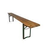 Klapbank, bank inklapbaar voor terras, 220 cm lang, jaren 60, Verzenden