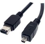 Firewire-kabel Adaptec 6-pin naar 4-pin, Computers en Software, Pc- en Netwerkkabels, Nieuw, Ophalen of Verzenden