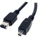 Firewire-kabel Adaptec 6-pin naar 4-pin, Computers en Software, Pc- en Netwerkkabels, Ophalen of Verzenden, Nieuw
