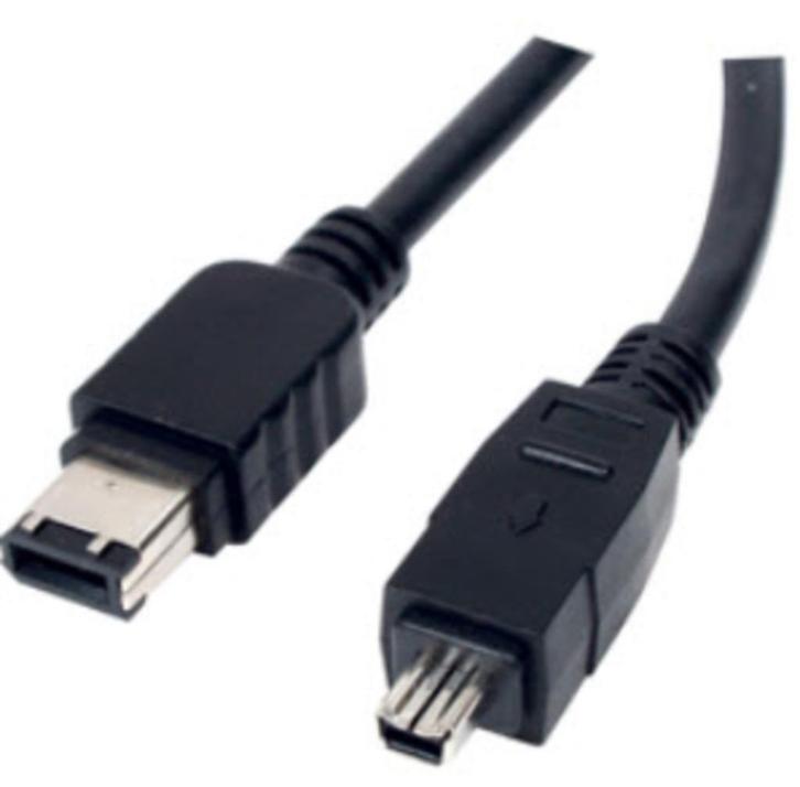 Firewire-kabel Adaptec 6-pin naar 4-pin, Computers en Software, Pc- en Netwerkkabels, Nieuw, Ophalen of Verzenden