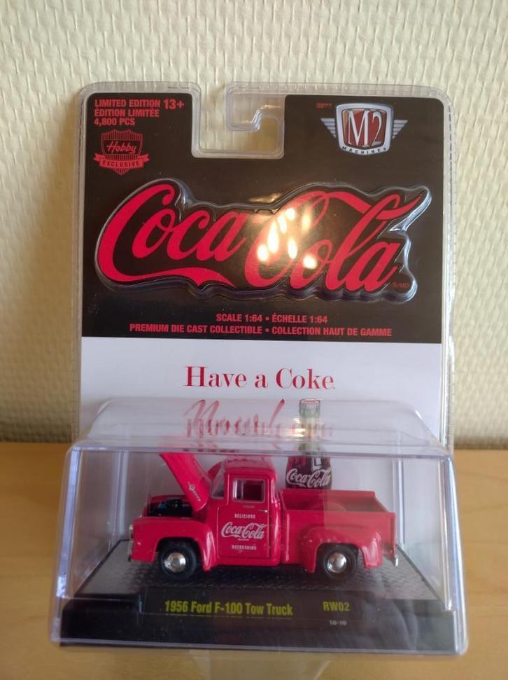 Coca-Cola M2 Machines 1:64, Hobby en Vrije tijd, Modelauto's | Overige schalen, Nieuw, Auto, Ophalen of Verzenden