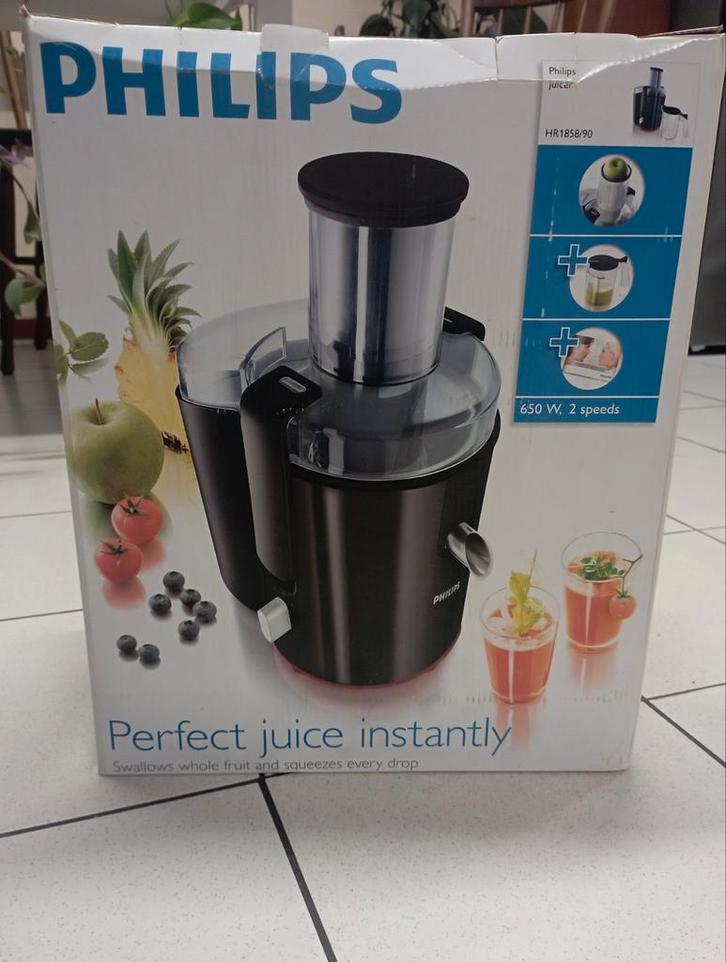 Philips juicer, Elektronische apparatuur, Juicers, Zo goed als nieuw, Sapcentrifuge, Ophalen