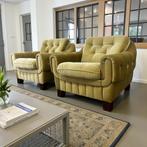 Ensemble de 2 sièges/fauteuils simples vintage XL, Enlèvement ou Envoi