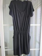 zwarte zomerjurk, viscose, elastiek taille, insteekzakken, Meisje, Ophalen of Verzenden, Zo goed als nieuw, Jurk of Rok