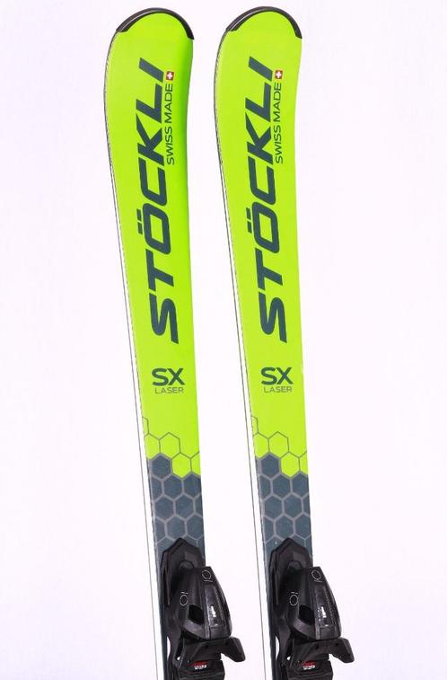 157 cm ski's STOCKLI LASER SX 2022, green, grip walk, turtle, Sport en Fitness, Skiën en Langlaufen, Gebruikt, Ski's, Ski, Overige merken
