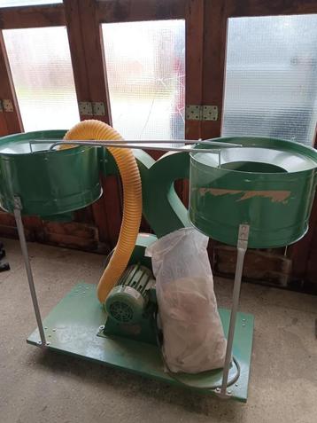 Aspiration de copeaux pour machine à bois, Enlèvement