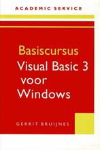 Basiscursus Visual Basic 3 voor Windows, Langage de programmation ou Théorie, Comme neuf, Enlèvement, Gerrit Bruijnes