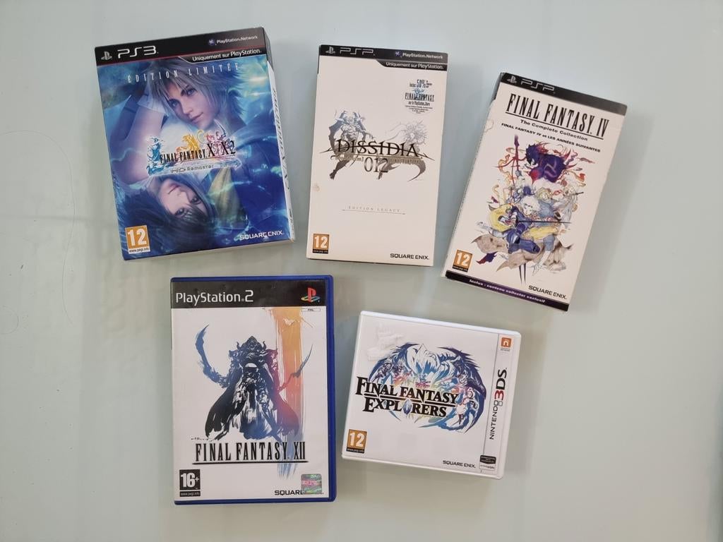 Final Fantasy lot de jeux, Consoles de jeu & Jeux vidéo, Jeux | Autre, Utilisé, Enlèvement ou Envoi