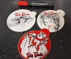 Lit stickers vintage kleding merk Betty Barclay, Verzamelen, Ophalen of Verzenden, Zo goed als nieuw, Merk