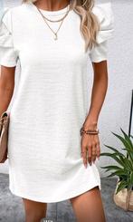 Nieuw jurk in polyester, Kleding | Dames, Jurken, Maat 38/40 (M), Wit, Nieuw, Ophalen of Verzenden