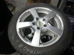 Lichtmetalen velgen met winterbanden VW Audi, Auto-onderdelen, Ophalen, Gebruikt, 16 inch, Banden en Velgen