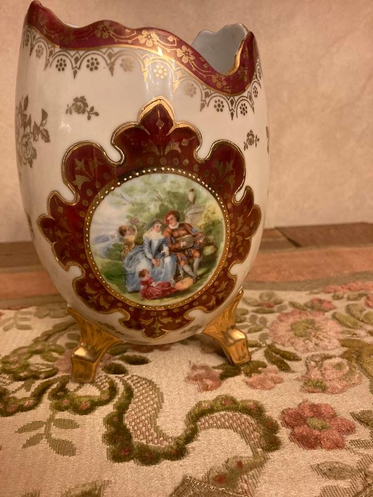 Limoges porceleinen vaasje, Antiek en Kunst, Antiek | Porselein, Ophalen