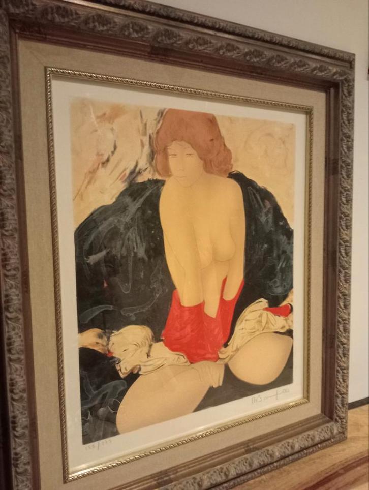 ALAIN BONNEFOIT, Antiek en Kunst, Kunst | Litho's en Zeefdrukken, Ophalen