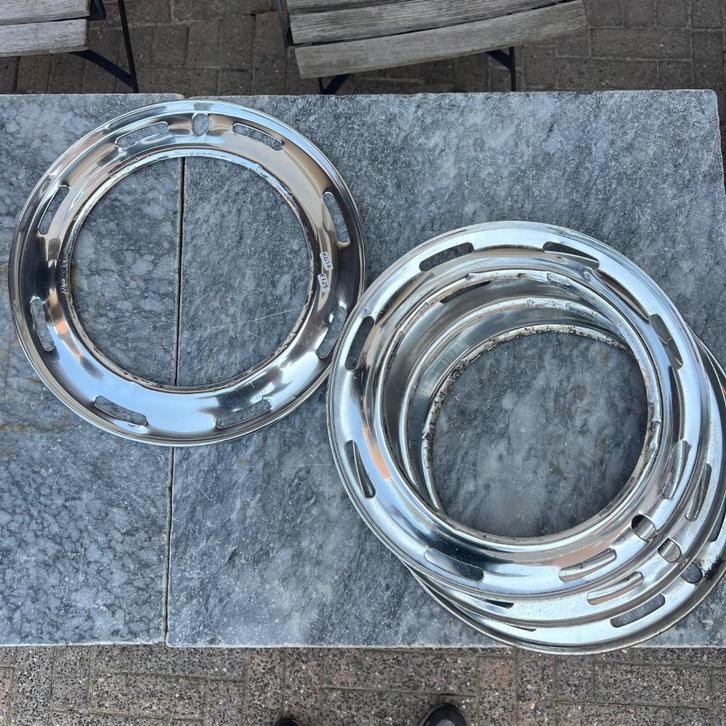 VW 15’’ beauty ringen Smoothie Kever KG 53-64, Auto diversen, Auto-accessoires, Gebruikt, Ophalen of Verzenden