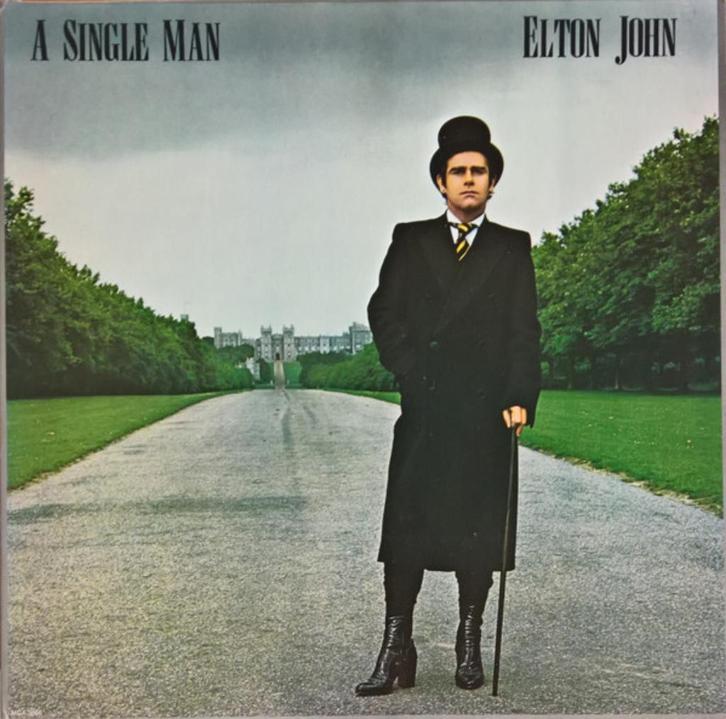 LP Elton John - A Single Man (1977), Cd's en Dvd's, Vinyl | Pop, Ophalen of Verzenden