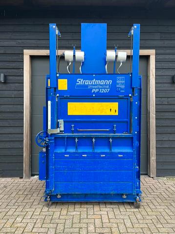 Balenpers / Papierpers | Strautmann PP1208 | 58 ton 