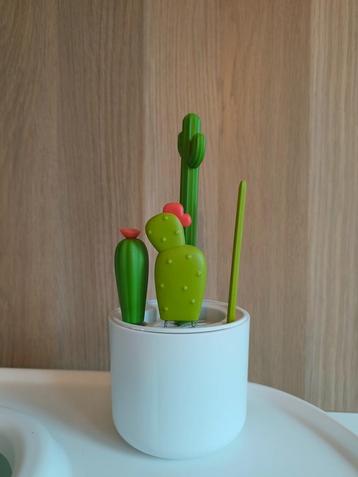 Set van 4 flessenborstels (Boon Cacti) beschikbaar voor biedingen