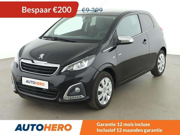 Peugeot 108 1.0 VTi Style (année de construction 2018), Autos, Peugeot, Achat, ABS, Caméra de recul, Airbags, Air conditionné