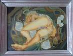 LUDO MARIMAN / NAAKTE VROUW / OLIEVERF PANEEL / 72x93cm KAD, Antiek en Kunst, Kunst | Schilderijen | Modern, Ophalen