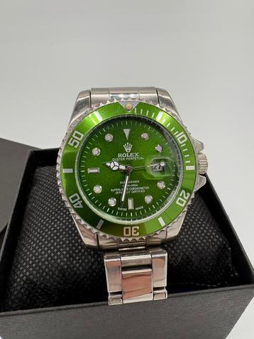 “Rolex” Submariner Look-a-Like (Groen) beschikbaar voor biedingen