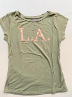 T-shirt kaki Coolcat maat 134, Kinderen en Baby's, Kinderkleding | Maat 134, Meisje, Ophalen of Verzenden, Zo goed als nieuw, Shirt of Longsleeve