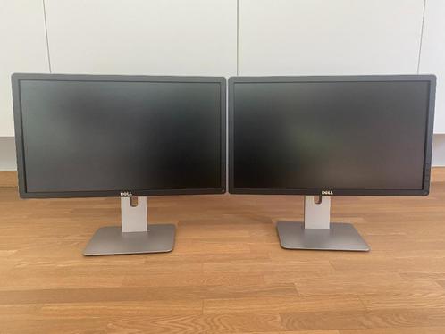 Dell Full HD LED schermen, Computers en Software, Monitoren, Zo goed als nieuw, DisplayPort, DVI, VGA, In hoogte verstelbaar, Draaibaar