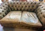 Chesterfield 2-zitsbank, Huis en Inrichting, Ophalen, Gebruikt, Chesterfield, Tweepersoons