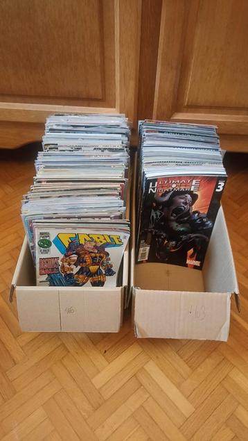Lot de 270 comics en VO (DC,MARVEL,IMAGE et indépendant)