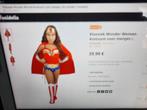 Verkleedpak Superwomen maat 140, Kinderen en Baby's, Zo goed als nieuw, Ophalen