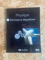 Physique : électricité & magnétisme, Enlèvement ou Envoi, Comme neuf, Benson, Autres sciences