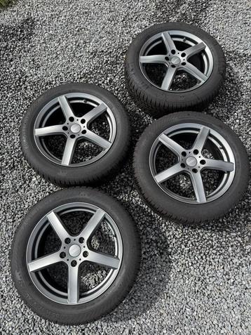 Jantes Dezent TY + pneus Gislaved 215 55 R 17 + TPMS beschikbaar voor biedingen