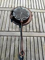 Wafelijzer  , antiek wafelijzer  bbq , hartjeswafelijzer, Ophalen of Verzenden, Zo goed als nieuw