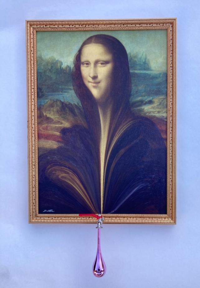 Santicri: uniek werk met kunstenaarscertificaat, Antiek en Kunst, Kunst | Designobjecten, Ophalen of Verzenden