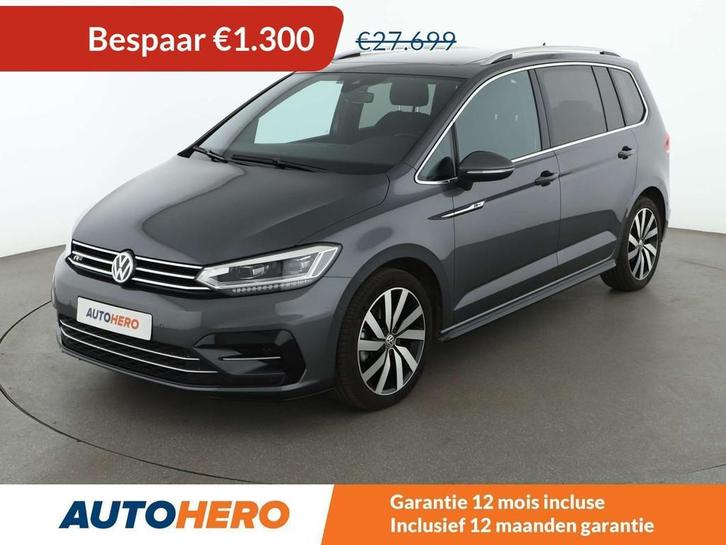 Volkswagen Touran 1.5 TSI ACT R-Line BlueMotion Tech, Auto's, Volkswagen, Te koop, Touran, ABS, Achteruitrijcamera, Adaptive Cruise Control