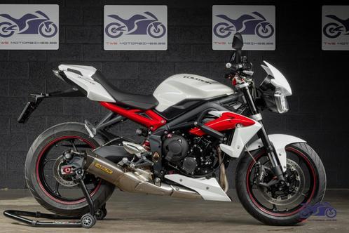 Triumph Street Triple R - 9.318 km, Motos, Motos | Triumph, Entreprise, Naked bike, plus de 35 kW, 3 cylindres, Enlèvement