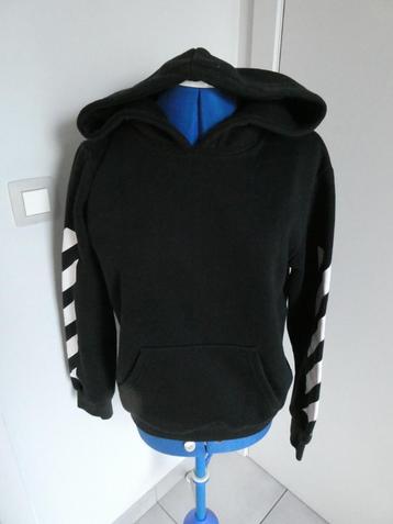 Zwarte Hoodie Offwhite beschikbaar voor biedingen