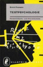 Testpsychologie. Persönlichkeits- und Charakter., Livres, Psychologie, Comme neuf, Psychologie clinique, Enlèvement ou Envoi, Erich Franzen