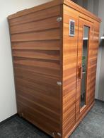 Health mate Infraroodsauna 3 personen, Sport en Fitness, Ophalen, Zo goed als nieuw, Infrarood, Complete sauna