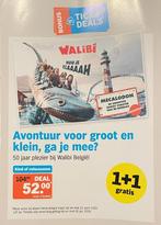 1 Ticket voor Walibi Belgium, Eén persoon, Ticket of Toegangskaart